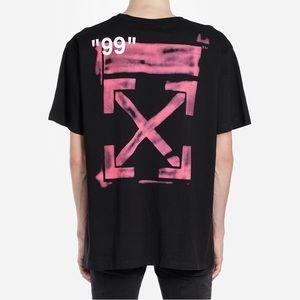 Off-White Oversized Diag Impressionism short sleeve T-shirt